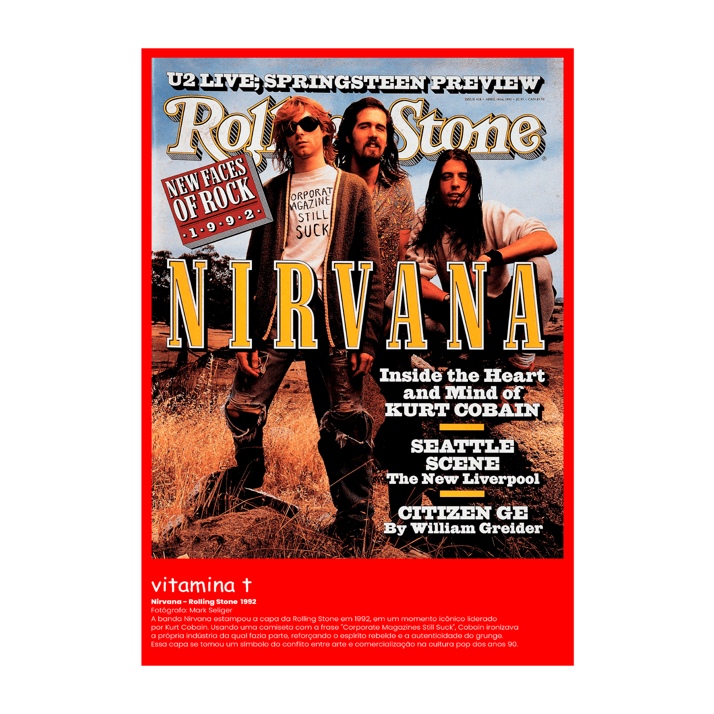 t NIRVANA ROLLING STONE